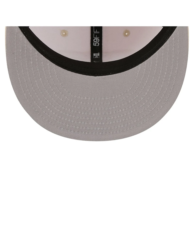 New Era Men's Cream San Francisco 49ers Color Pack 59FIFTY Fitted Hat