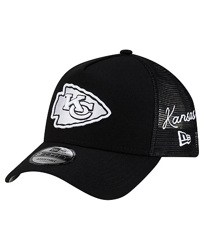 New Era Men's Kansas City Chiefs City Script Adjustable Baseball Cap