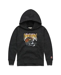 Homage Toddler Boys' 2T-5T Washington Commanders Gradient Helmet Screen-Print Long-Sleeve Tri-Blend Hoodie