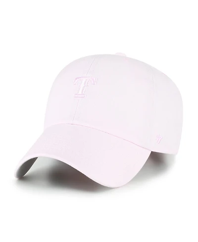 '47 Brand Women's Light Pink Texas Rangers Pastel Clean Up Adjustable Hat