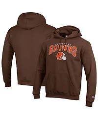 Champion Men's Cleveland Browns Fleece-Lined Graphic Hoodie