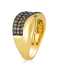 Le Vian Chocolate Diamond (0.94 ct. t.w.) Ring in 14k Honey Gold
