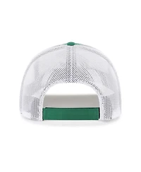 '47 Brand Men's Kelly Green Philadelphia Eagles Throwback Headstone Trucker Adjustable Hat