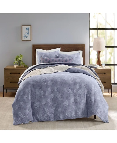 Oake Floral Overlay 3-Piece Comforter Set, Full/Queen, Macy's Exclusive