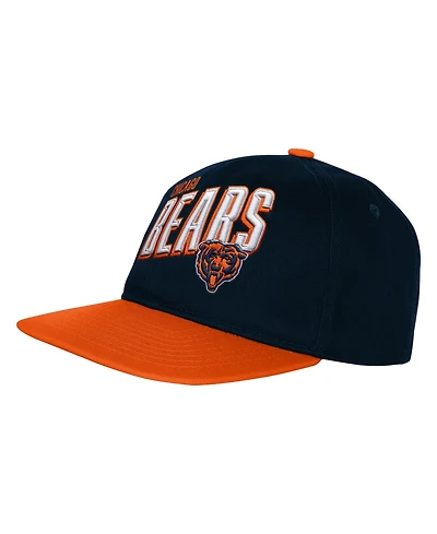 Outerstuff Preschool Chicago Bears Wordmark Embroidered Flat-Bill Snapback Hat