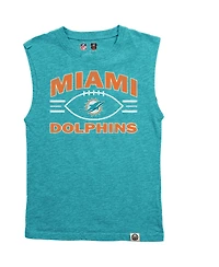 Wes & Willy Boys' 4-20 and Girls' 4-16 Miami Dolphins Graphic Muscle Tank Top