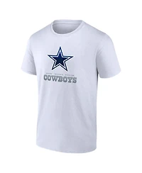 Dallas Cowboys Merchandise Men's White Stats T-Shirt