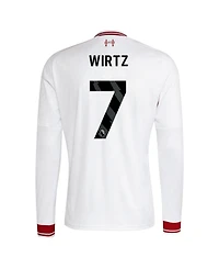 adidas Men's Liverpool Florian Wirtz 2026/27 Away Replica Long-Sleeve Jersey