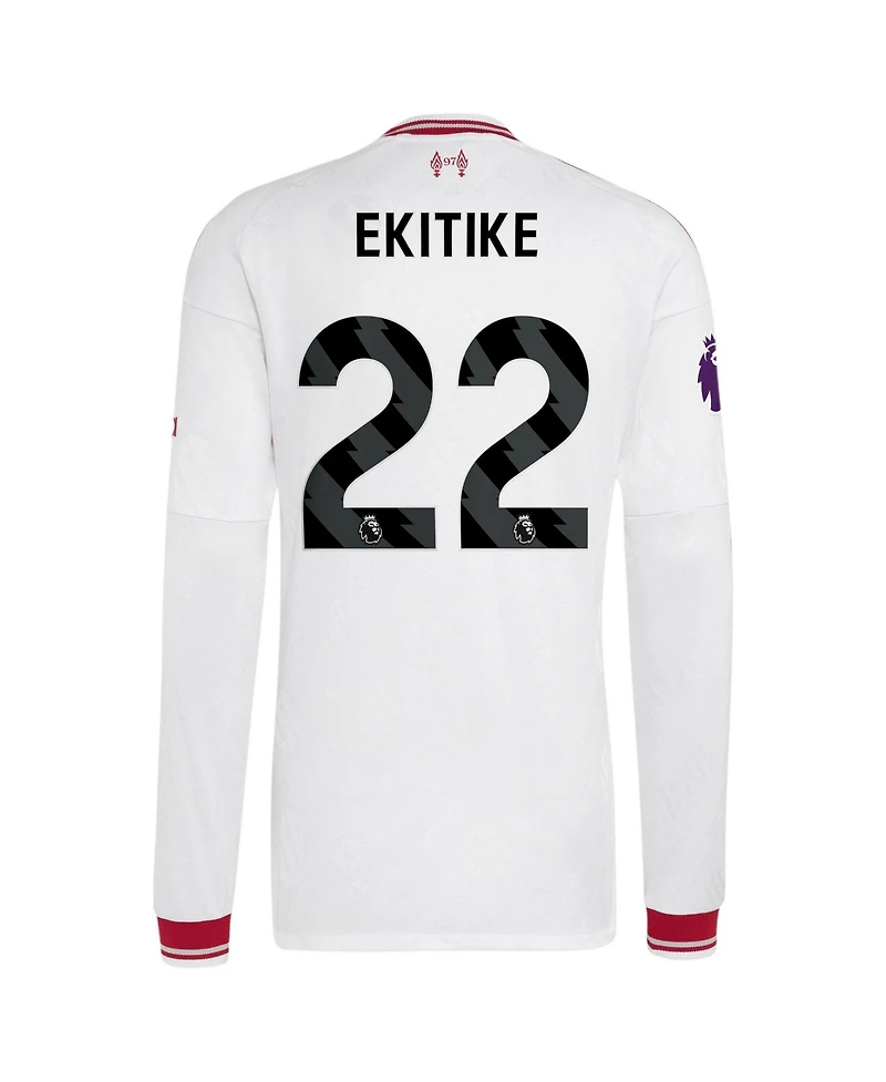 adidas Men's Liverpool Hugo Ekitike 2026/27 Away Authentic Long Sleeve Jersey