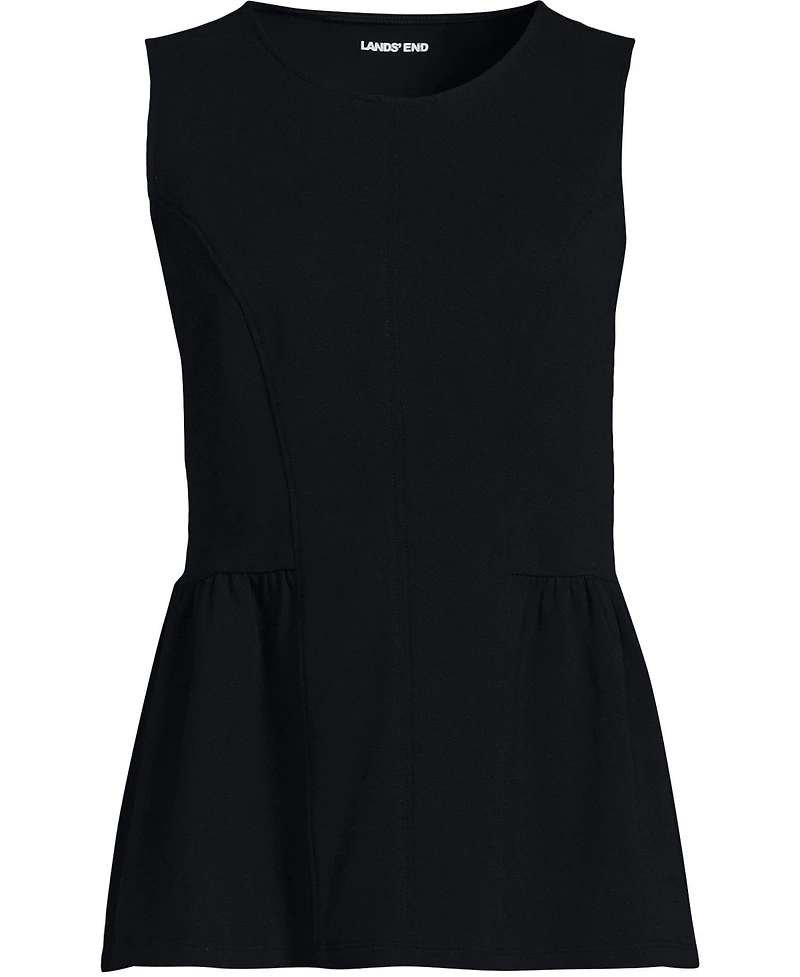 Lands' End Plus Sleeveless Peplum Top
