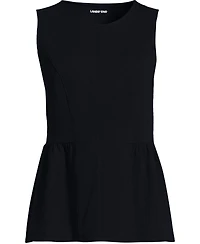 Lands' End Plus Sleeveless Peplum Top