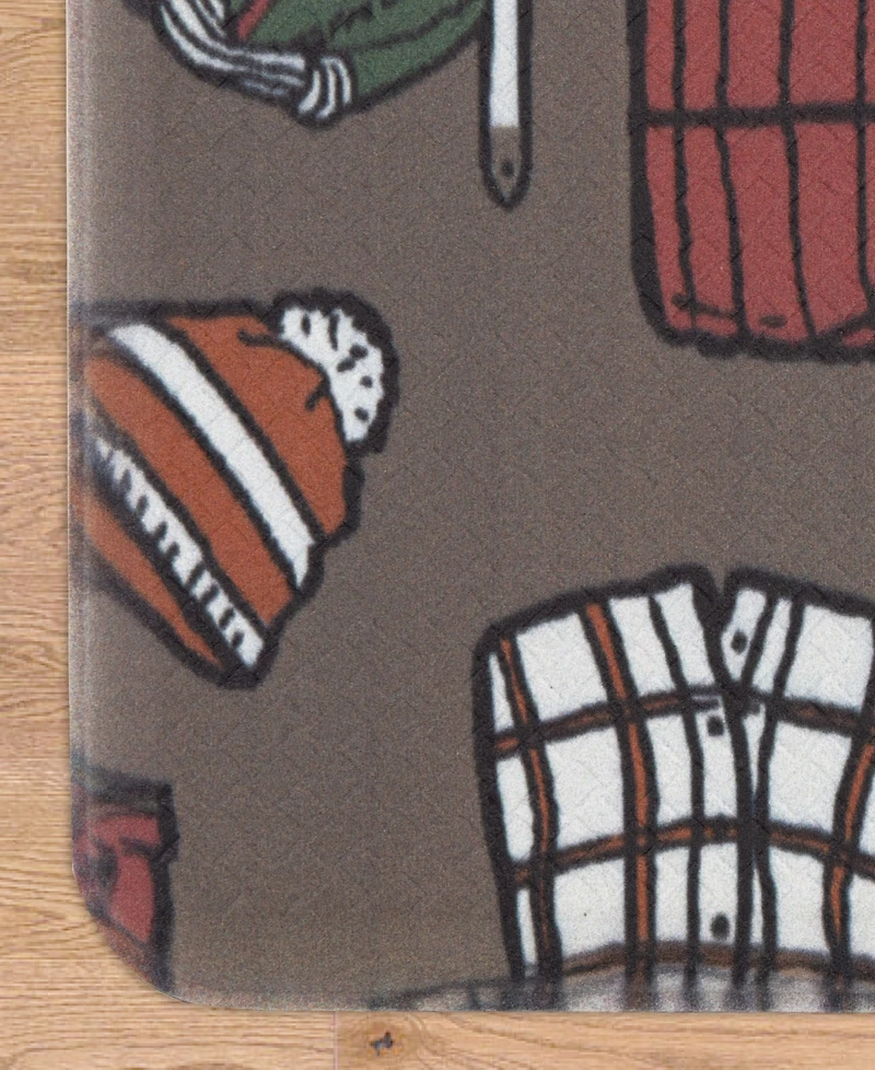 Eddie Bauer Winter Sportswear Non-Slip Kitchen Mat