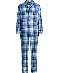 Lands' End Men's Flannel Pajama Set