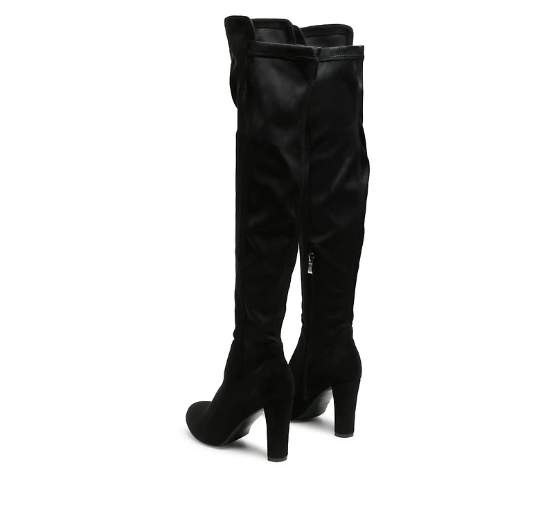 fauna knee high block heeled boots