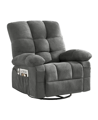 Boyel Living Massage Swivel Recliner Lift Chair with Vibration Massage and Heating for Elderly