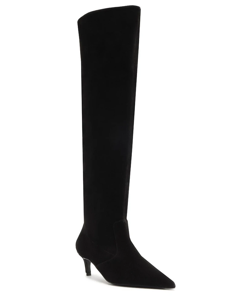 Schutz Women's Odessa Kitten Heel Dress Boots
