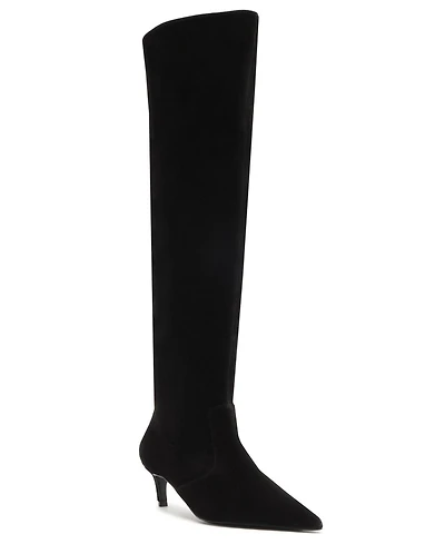 Schutz Women's Odessa Kitten Heel Dress Boots