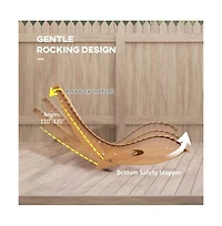 Slickblue Patio Rocking Chair for Outdoor Relaxation and Seating