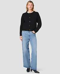 French Connection Women's Suzie Knit Cozy Crewneck Long-Sleeve Cardigan