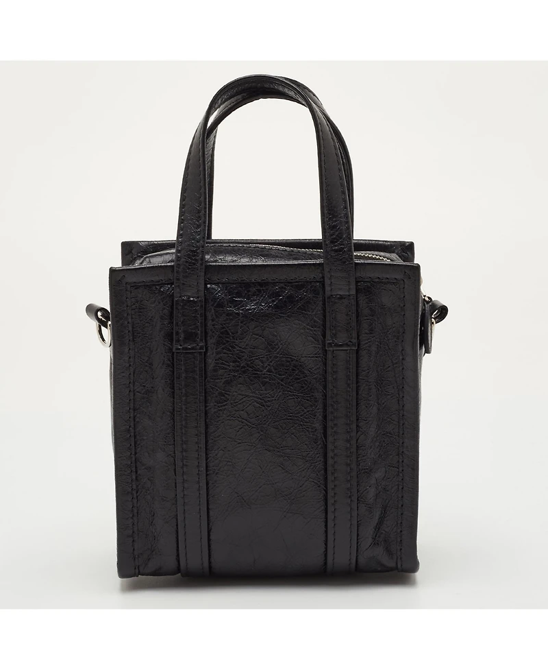 Pre-Owned Balenciaga Women's Bazar Xs Arena Leather Shopper Tote