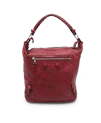 Pre-Owned Balenciaga Classic Covered Giant Hardware Day Leather Hobo Bag
