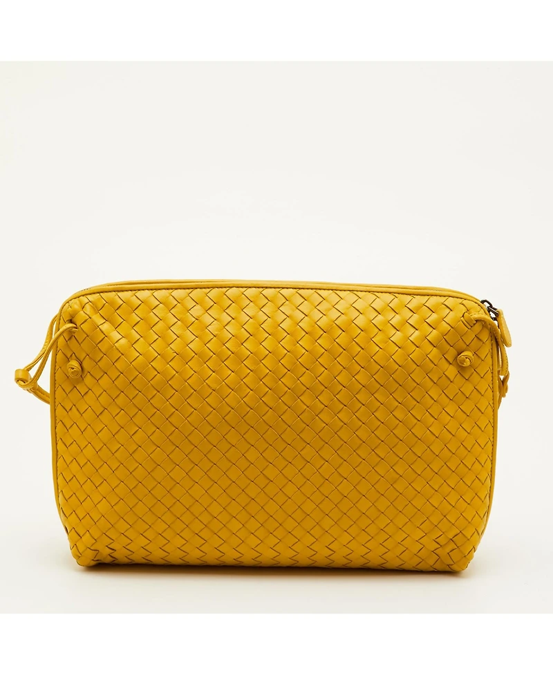 Pre-Owned Bottega Veneta Women's Intrecciato Leather Nodini Shoulder Bag