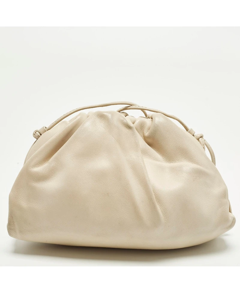 Pre-Owned Bottega Veneta Women's The Mini Pouch Leather Crossbody Bag