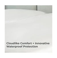 Cariloha Luxurious Signature Jersey Mattress Protector 100% Waterproof | 5 Sides of Protection