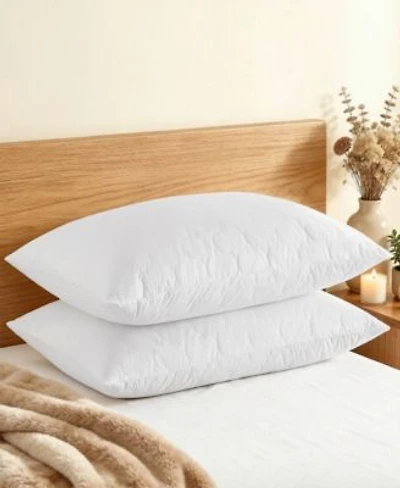 Unikome Quilted Goose Down Feather 2 Pack Pillows