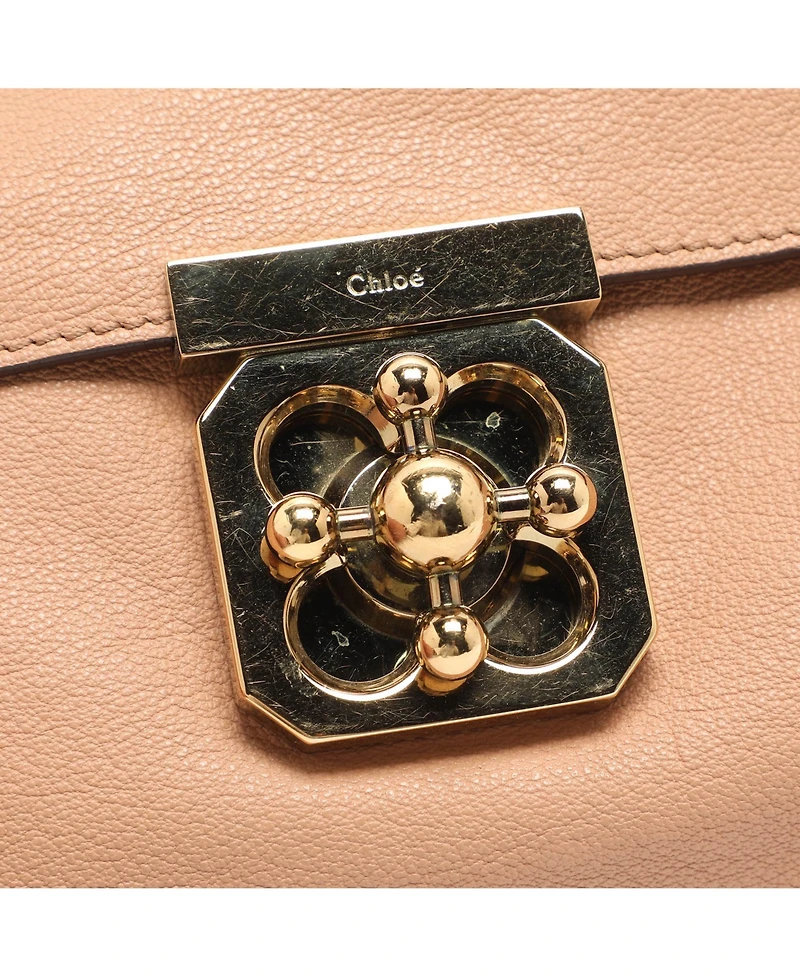 Pre-Owned Chloe Women's Elsie Medium Leather Shoulder Bag