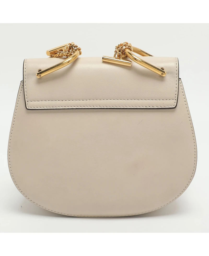 Pre-Owned Chloe Women's Drew Small Palm Embellished Leather Shoulder Bag