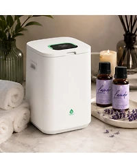 Pursonic Luxury Home Spa Bundle – Towel Warmer & Lavender Essential Oil