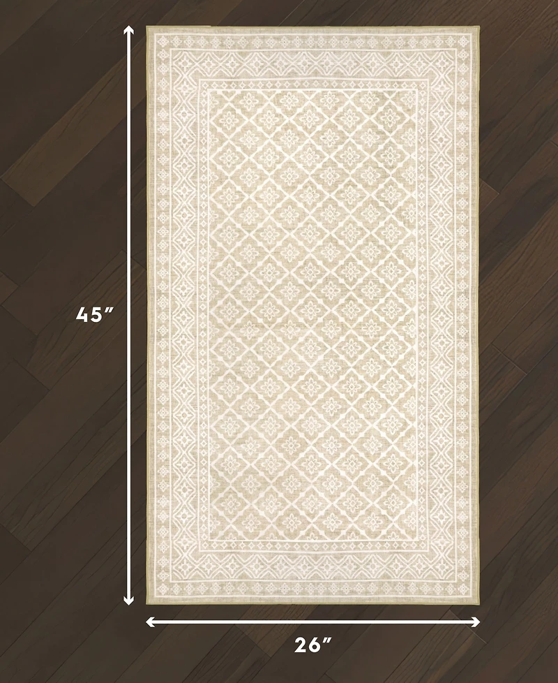 Laura Ashley Autumn Printed Accent Rug, 45" x 26"