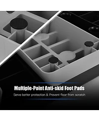Glintex Aerobic Step Platform, 3 Heights at 5, 7 and 9 in, Holds 330 lbs.