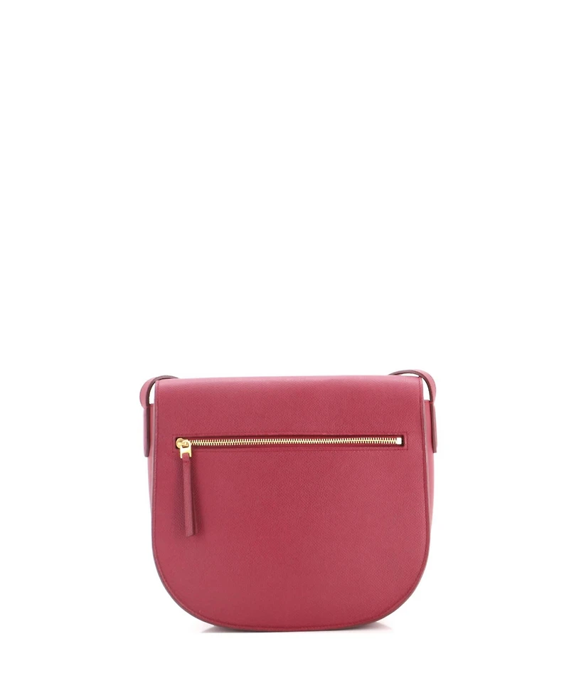 Pre-Owned Celine Medium Trotteur Crossbody Bag Grainy Leather