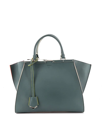 Pre-Owned Fendi Petite 3Jours Bag Leather