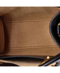 Pre-Owned Gucci Mini Gg Marmont Handle Crossbody Bag Matelasse Leather