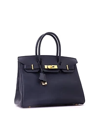 Pre-Owned HERMES Birkin 30 Handbag Epsom with Gold Hardware