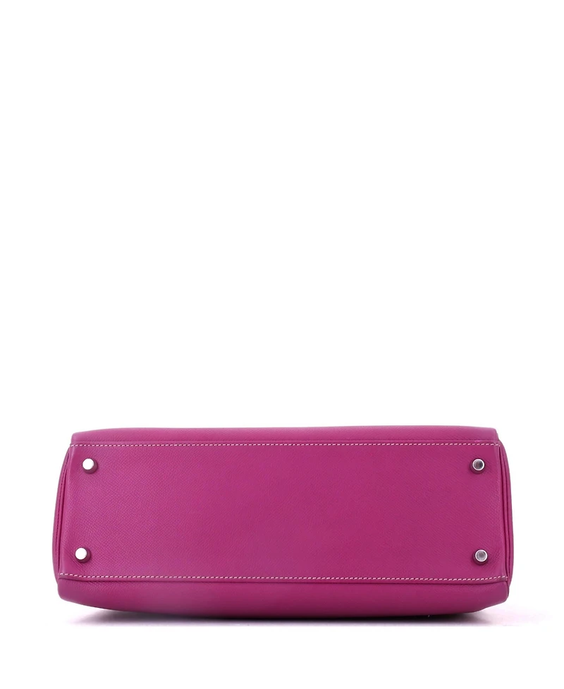 Pre-Owned Hermes Candy 32 Handbag Epsom