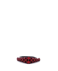 Pre-Owned Prada Mini Symbole Triangle Bag Leather and Jacquard