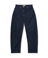Reiss Women's Levitt Barrel-Leg Jeans