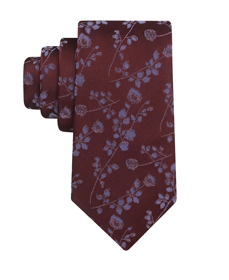 Calvin Klein Men's Burnett Floral Classic Tie