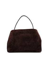Pre-Owned Salvatore Ferragamo Large Hug Shoulder Bag Suede