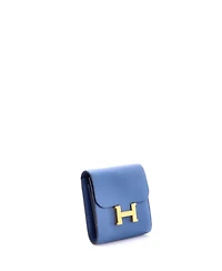 Pre-Owned Hermes Compact Constance Wallet Epsom