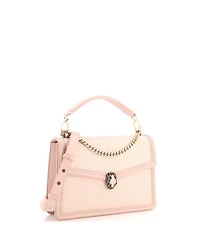 Pre-Owned Bvlgari Medium Serpenti Forever Shoulder Bag Quilted Leather