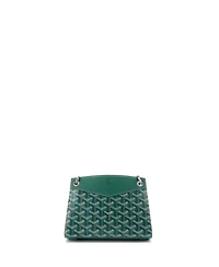Pre-Owned Goyard Mini Structured Rouette Chain Shoulder Bag Coated Canvas