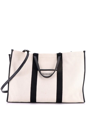 Pre-Owned Balenciaga Large Hardware Tote Canvas