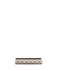 Pre-Owned Gucci Gg Marmont Continental Chain Wallet Gg Coated Canvas and Leather