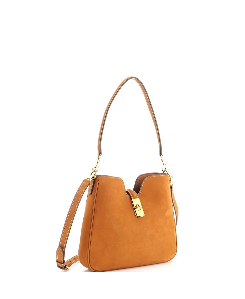 Pre-Owned Celine Small Camille 16 Soft Shoulder Bag Nubuck