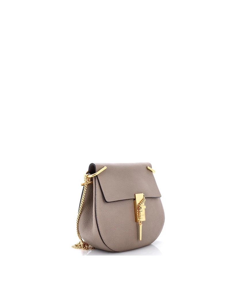 Pre-Owned Chloe Medium Drew Crossbody Bag Leather